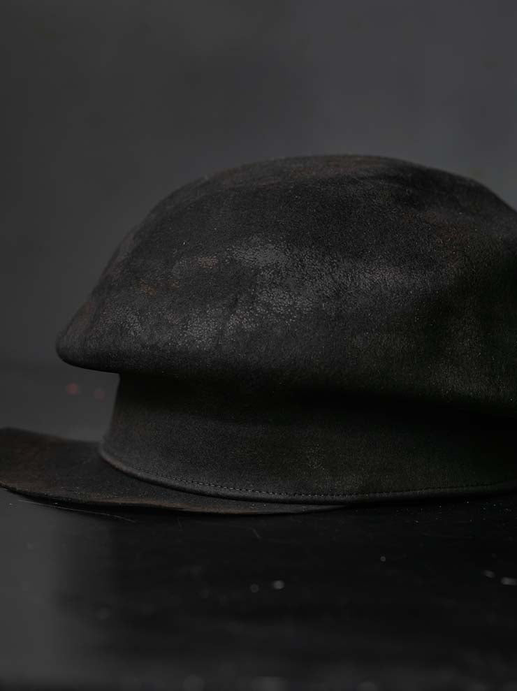 HORISAKI<br> Beaver fur felt hat BHNLK - ss26 / BLACK HB