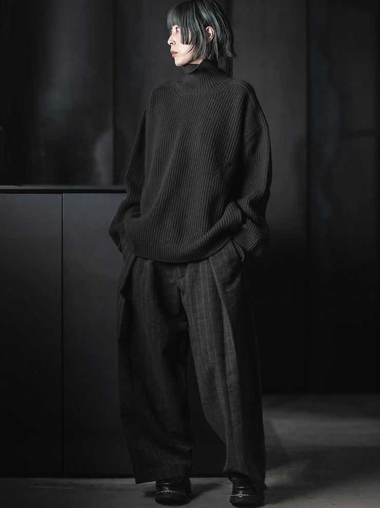 WRIGHT + DOYLE<br>UNISEX ATLI JUMPER / CACAO