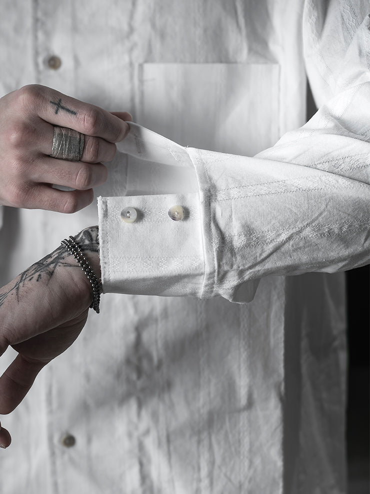 MONAD<br>Bray Over-shirt / White