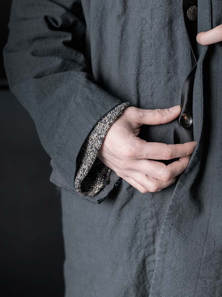 MONAD<br> Byrne Carcoat / Handdyed Grey