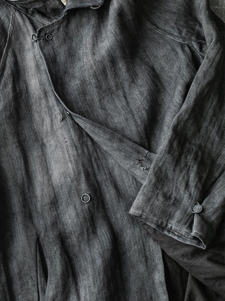 ATELIER SUPPAN<br>MENS HEMP COAT / W26-01