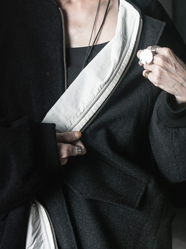 WRIGHT + DOYLE<br>UNISEX DALTA JACKET / CARBON