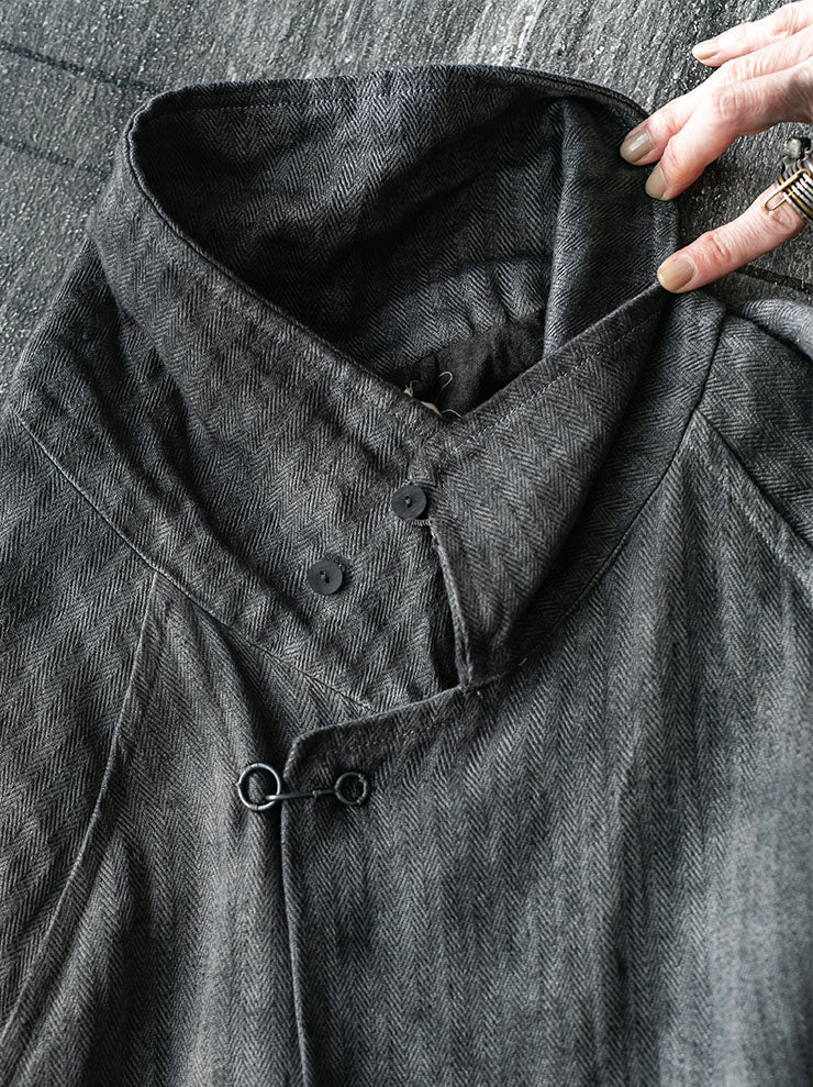 ATELIER SUPPAN<br>MENS HEMP COAT / W26-01