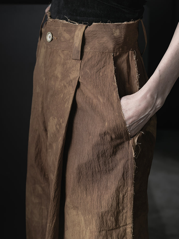 COMMUNS<br>WOMENS TROUSERS / Caramel Dyeing
