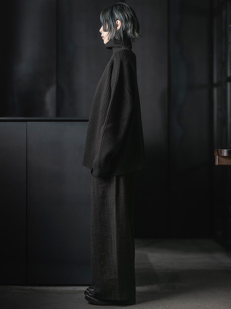 WRIGHT + DOYLE<br>UNISEX ATLI JUMPER / CACAO