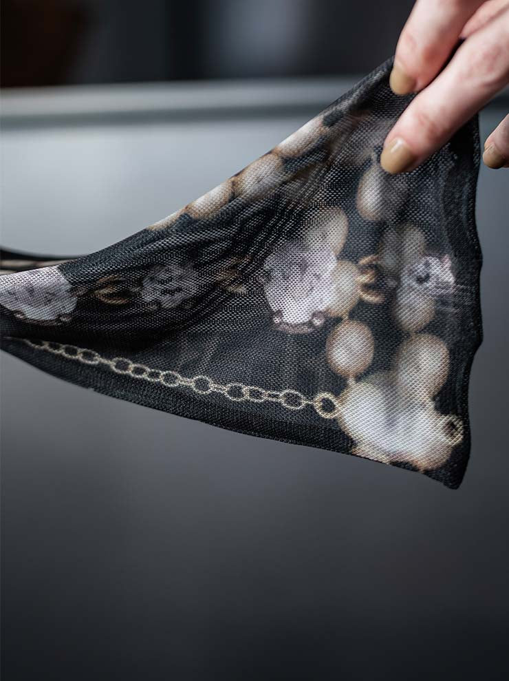 IA LONDON<br>MINI SCARF / HANCOCKS