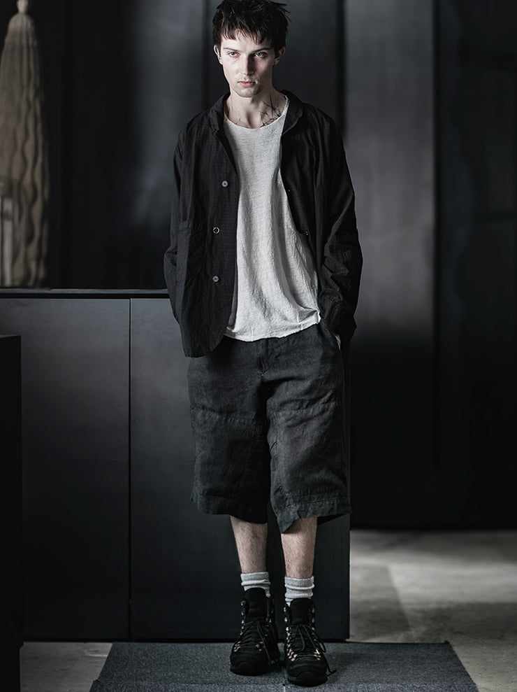 ATELIER SUPPAN<br>MENS Light hemp shorts / E26-11