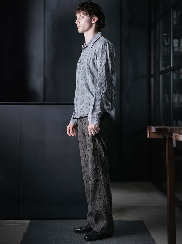 K'ANG<br>MENS MIDFIT SHIRTS / INDIGO
