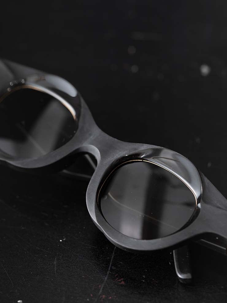 RIGARDS<br/>GENUINE HORN & TITANIUM フレームサングラス / BLACK / RG1063