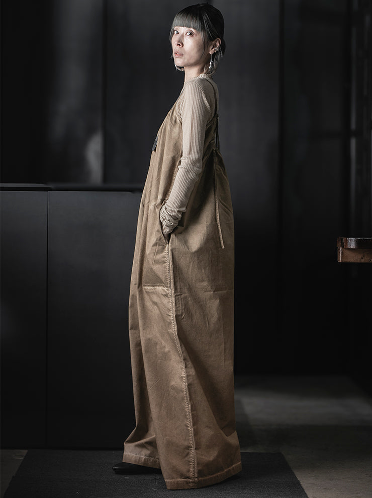 UMA WANG<br>WOMENS PAUL PANTS / TAN