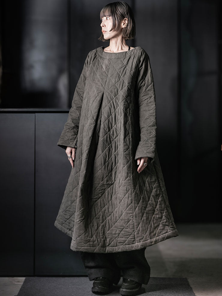 GATHERING<br>WOMENS SAILOR DRESS / GREY