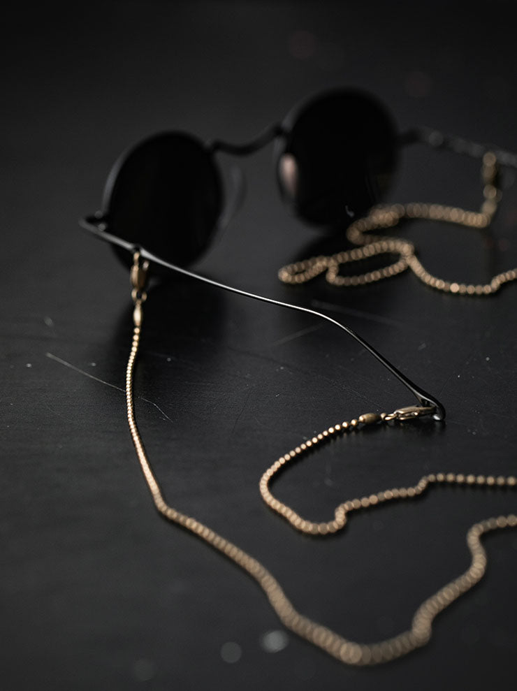 RIGARDS × UMA WANG<br>TITANIUM フレームサングラス / DARK BRONZE ANTIQUE / RG00UW14