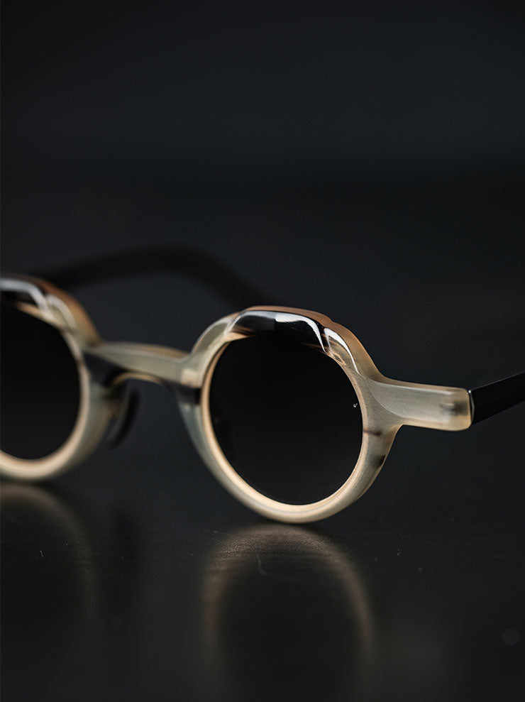 RIGARDS<br>GENUINE HORN フレームサングラス / LIGHT CAMO / RG1064