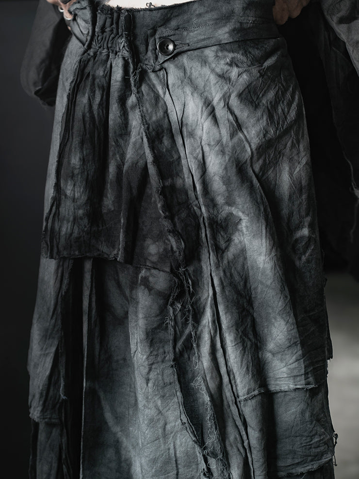 ATELIER SUPPAN<br>WOMENS Torn Skirt / E26-48