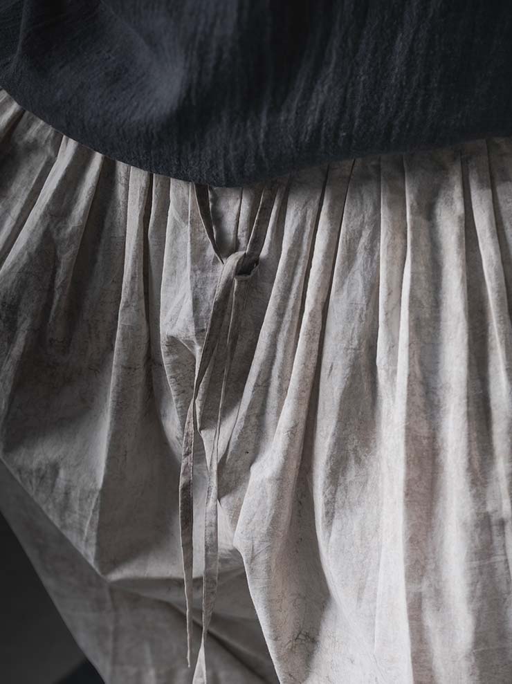 GATHERING<br>Roly Poly Shorts / CREAM MUD RESIST
