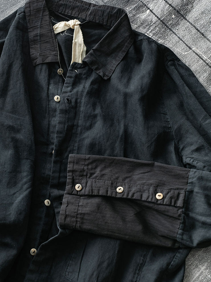 ATELIER SUPPAN<br>MENS COTTON  SHIRT / W26-08