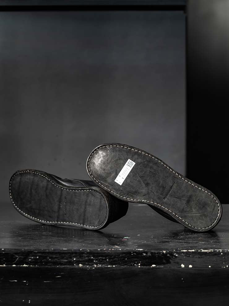 GUIDI<br>MENS ダービーシューズ 9920_N BLKT / HORSE FULL GRAIN