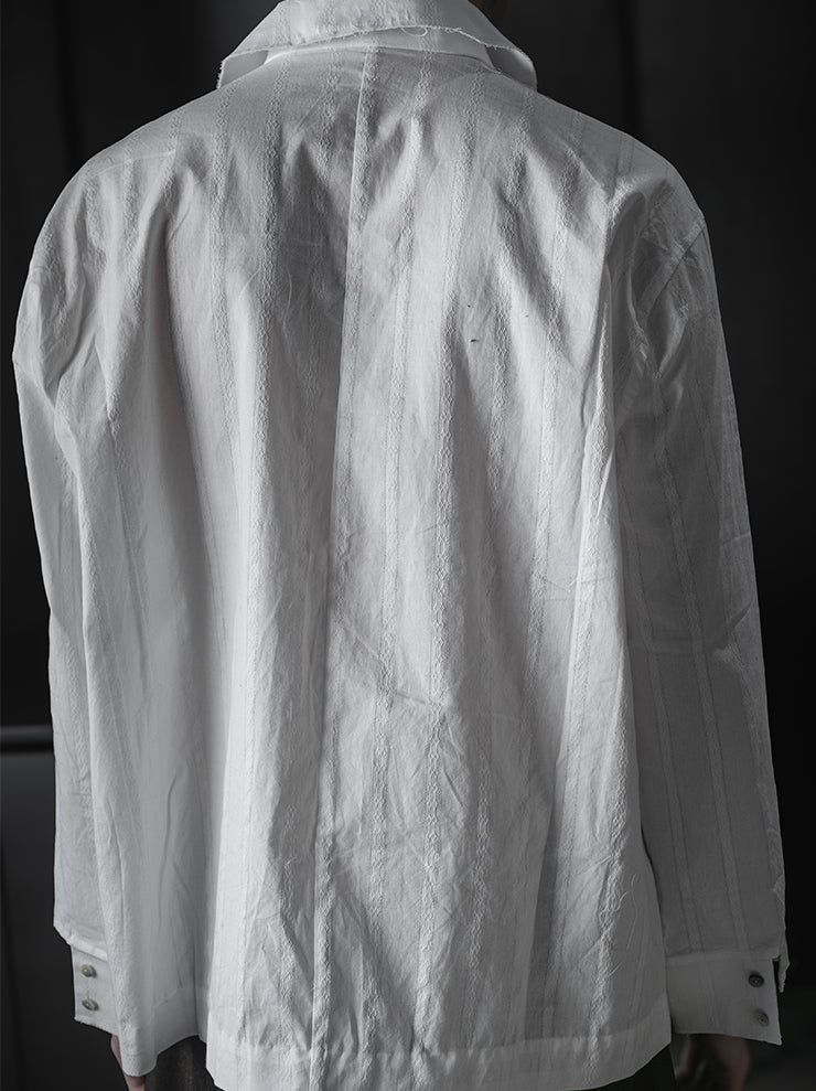 MONAD<br>Bray Over-shirt / White