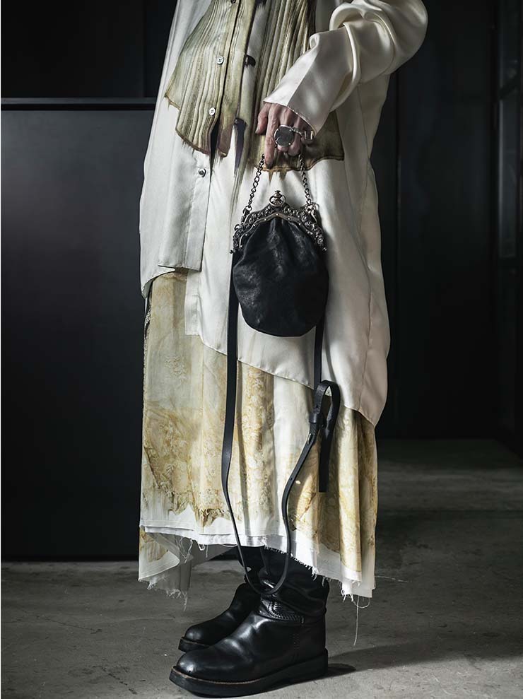 MDK – MIRANDA KALOUDIS <br>ANFALD BAG B / BLACK - Exclusively made for 24TH OF AUGUST