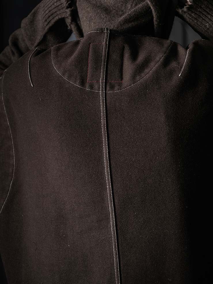 UMA WANG<br>MENS JODEN JACKET / BROWN