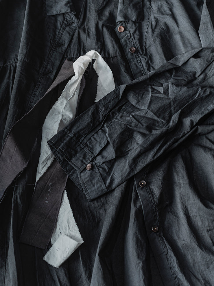 ATELIER SUPPAN<br />WOMENS ロングギャザーシャツ