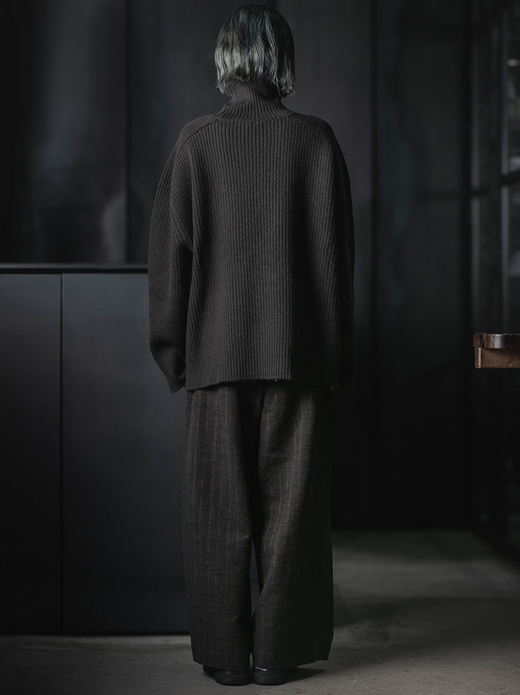 WRIGHT + DOYLE<br>UNISEX ATLI JUMPER / CACAO