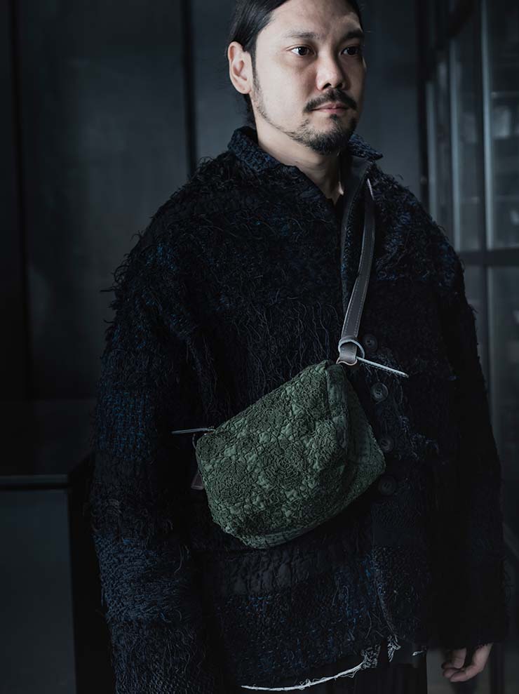 By Walid<br> DIGBY BAG / GREEN