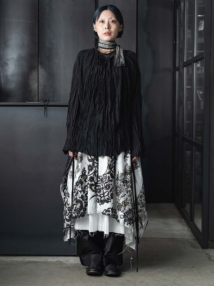 IA LONDON<br>WOMENS EDEN SKIRT / COLLARS PRINT