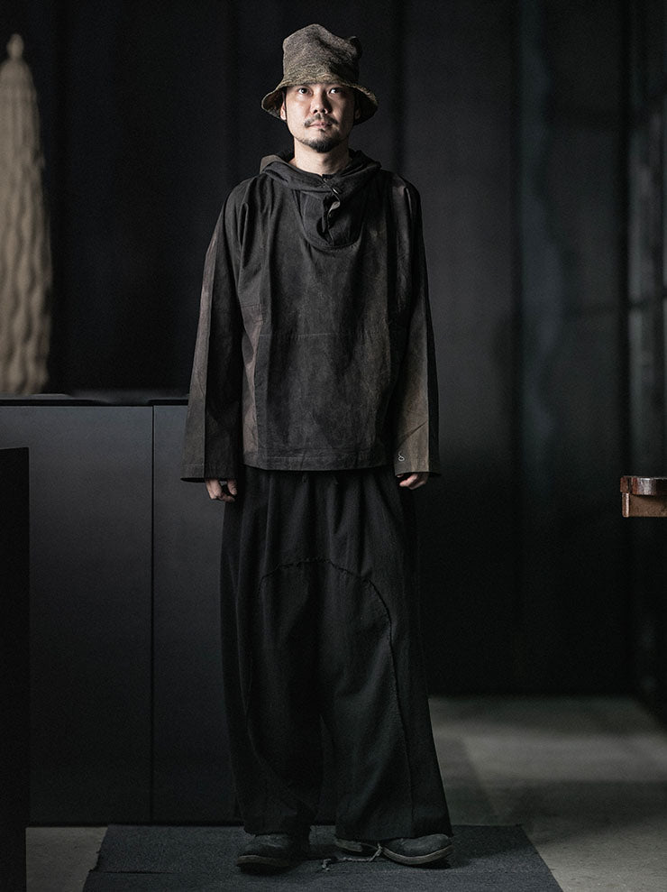 GATHERING<br>Fisherman Hoodie / DARK MONET