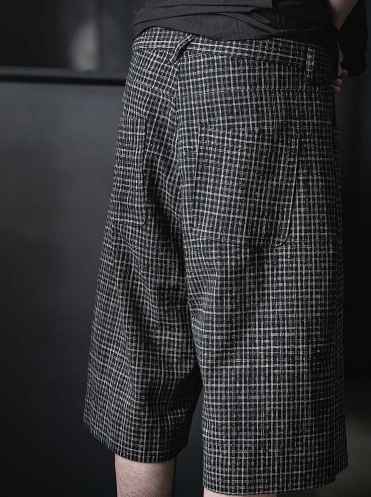 individual sentiments<br />UNISEX ベーシック5ポケットショーツ / BLACK