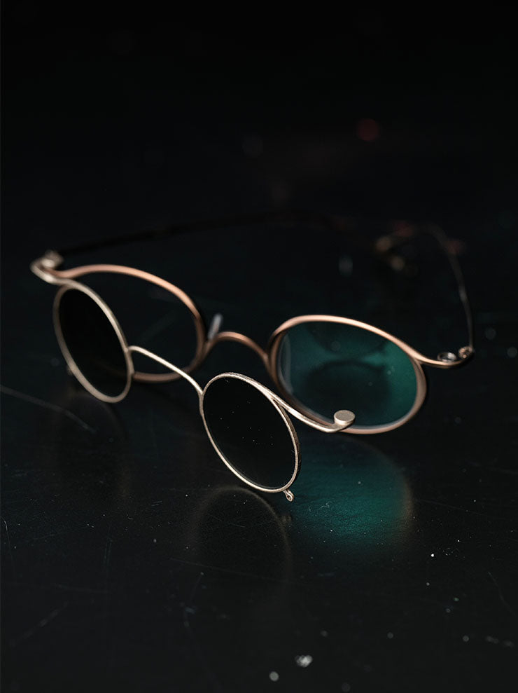 RIGARDS × ZIGGY CHEN<br>TITANIUM フレームサングラス / LIGHT BRONZE × GOLD / RG1943ZC