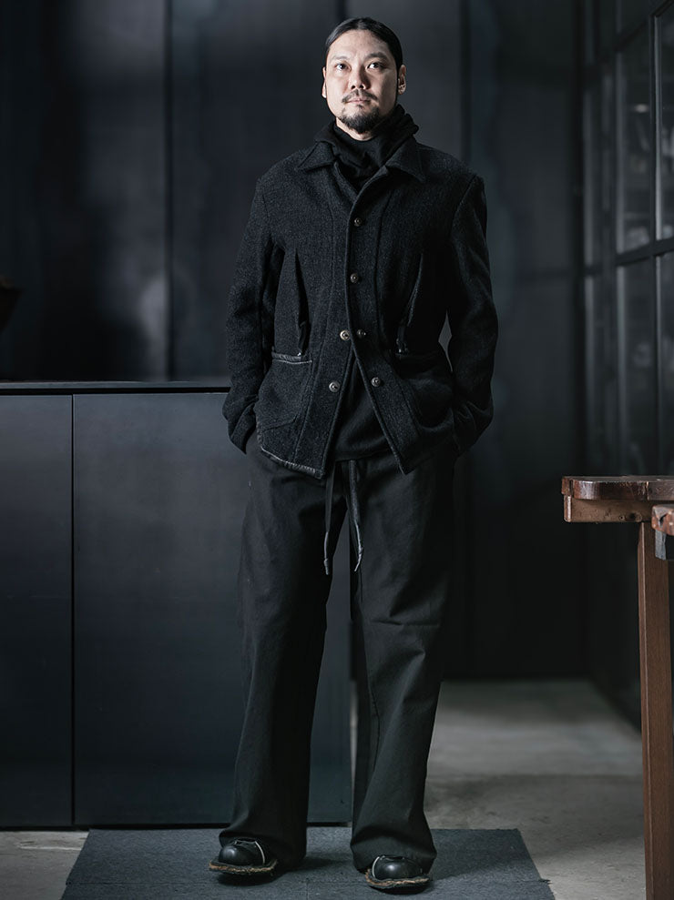 69 BY ISAAC SELLAM<br> MENS Worker Jacket / UNIQUE