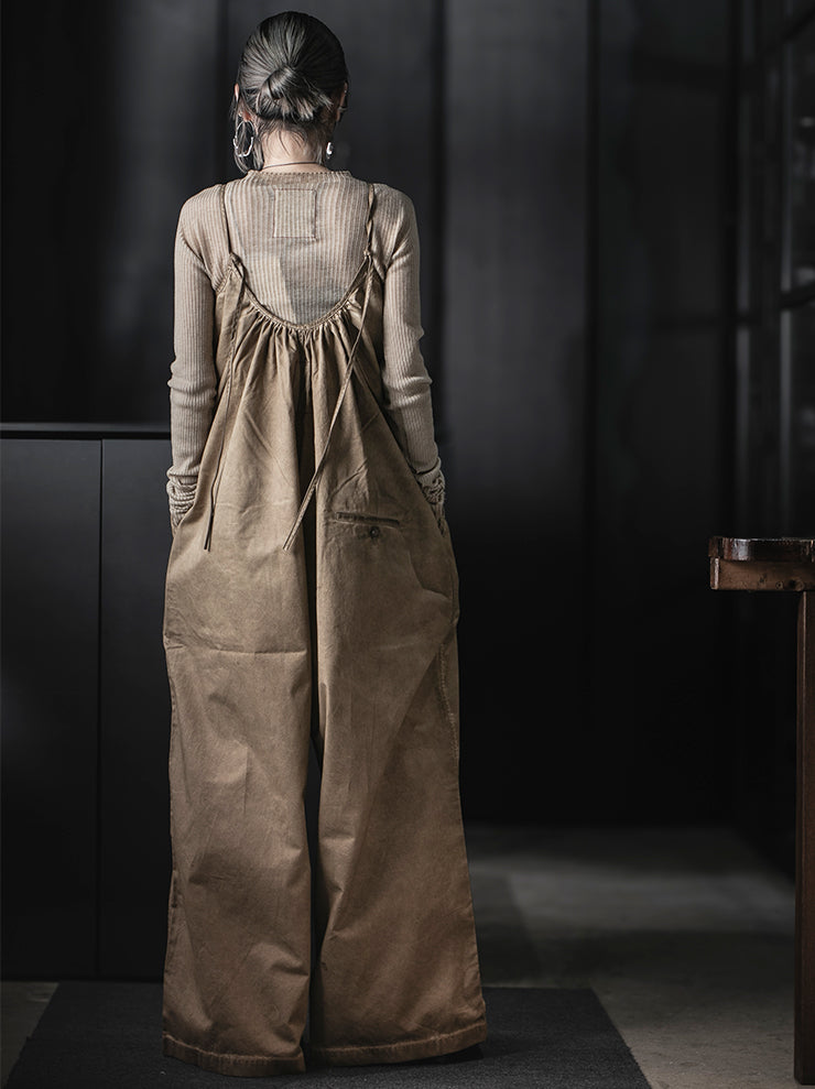 UMA WANG<br>WOMENS PAUL PANTS / TAN