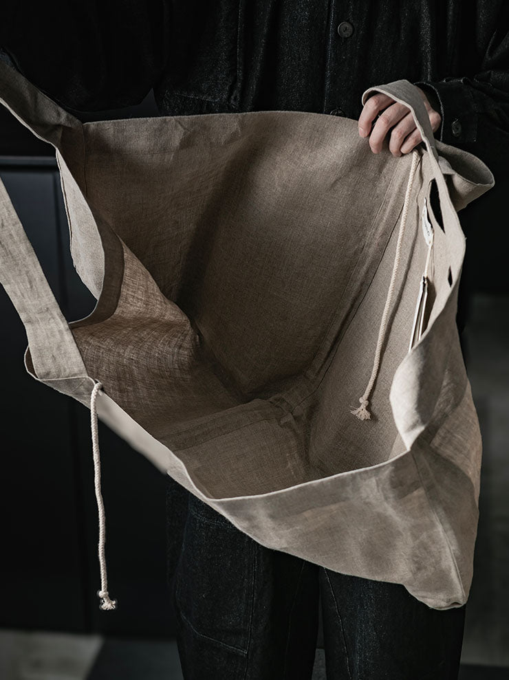 GATHERING<br>DOUBLE BAG / NATURAL