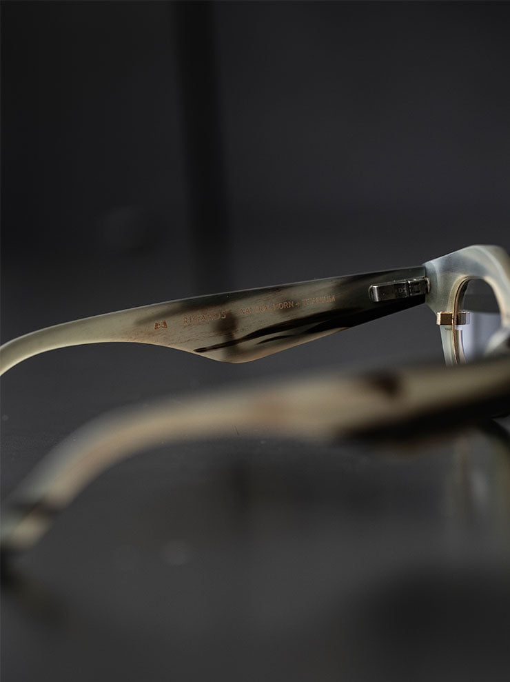 RIGARDS<br>GENUINE HORN フレームサングラス / LIGHT CAMO / RG1063