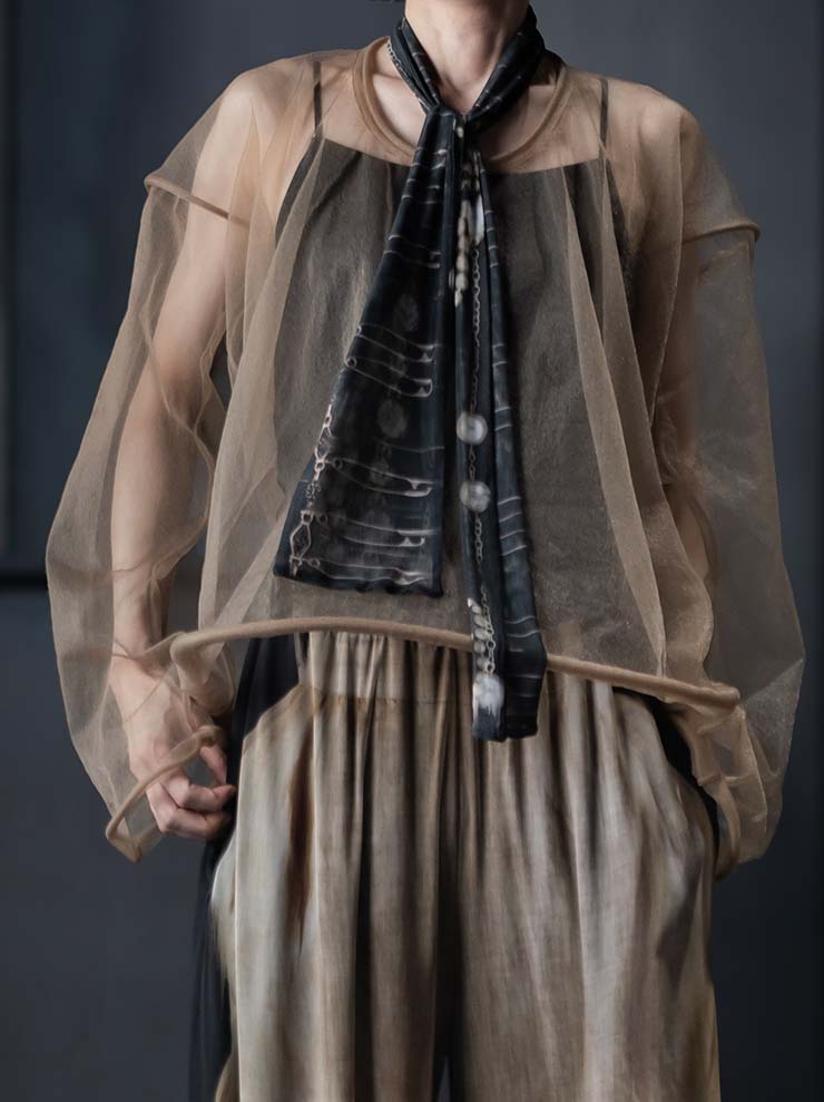 IA LONDON<br>MINI SCARF / HANCOCKS