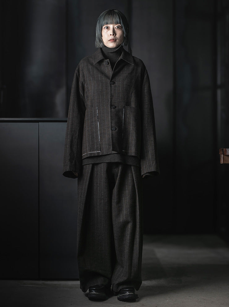 WRIGHT + DOYLE<br>UNISEX ATHIR JACKET / BARK