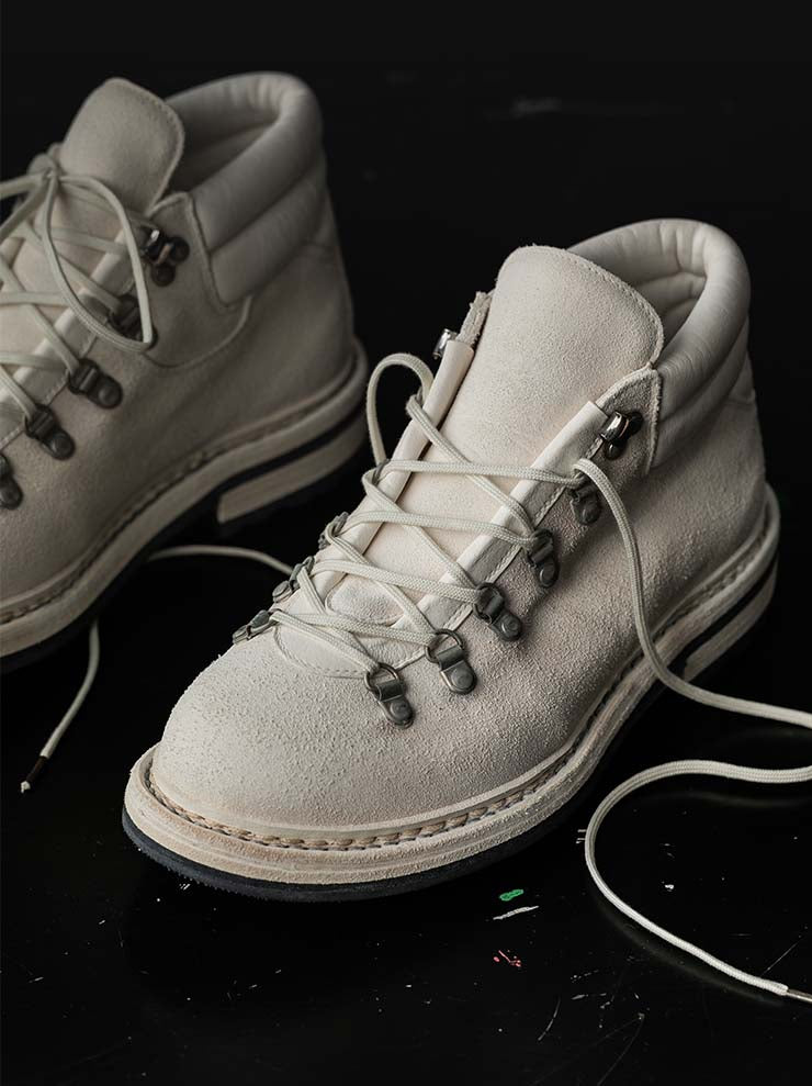 GUIDI<br>WOMEN'S HIKING SHOES SOLE RUBBER 190M CO00T / CALF REVERSE