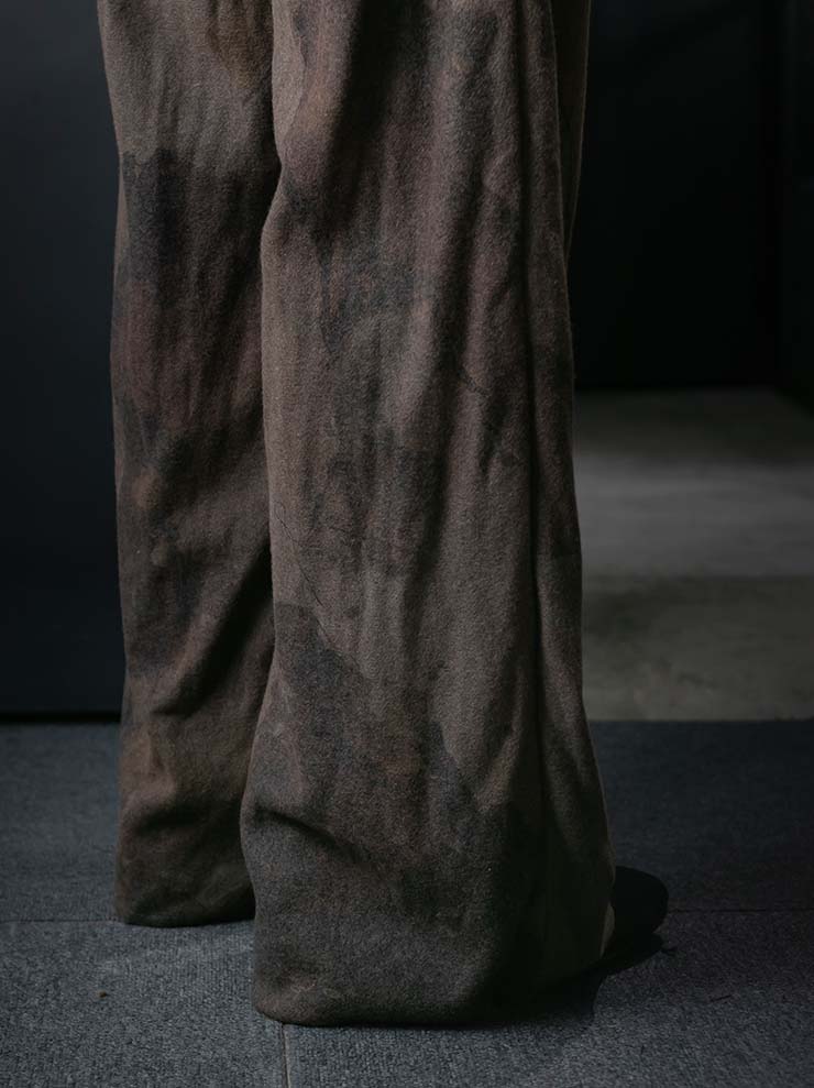 K'ANG<br>MENS EXTRA LARGE FIT TROUSERS / AFLAME - OFF GREY
