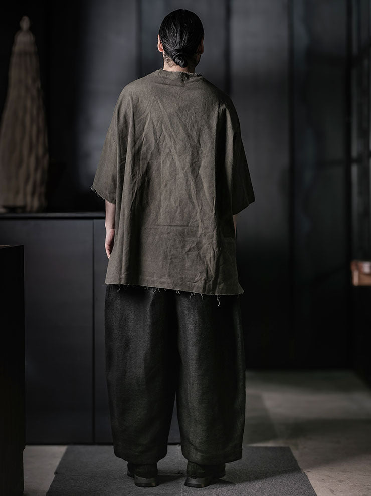 GATHERING<br>UNISEX BEEKEEPER SHIRT / DYED GREY