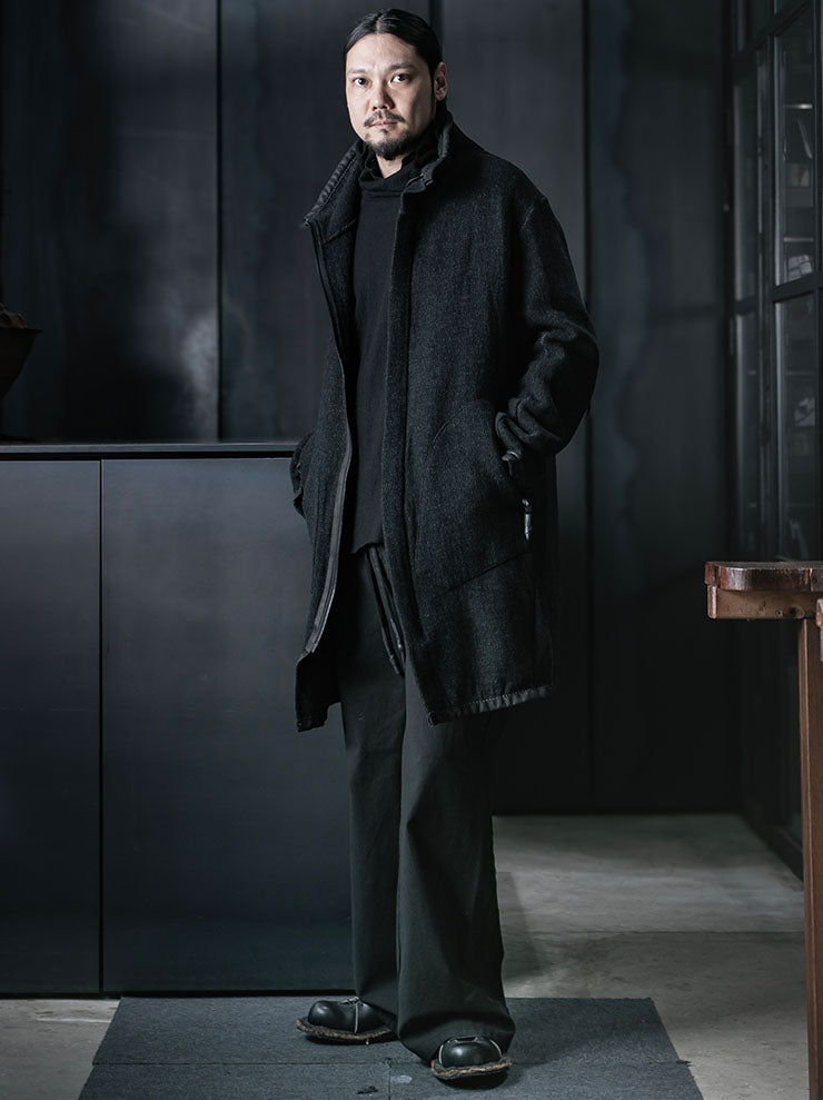 69 BY ISAAC SELLAM<br>MENS ハイネックコート / UNIQUE