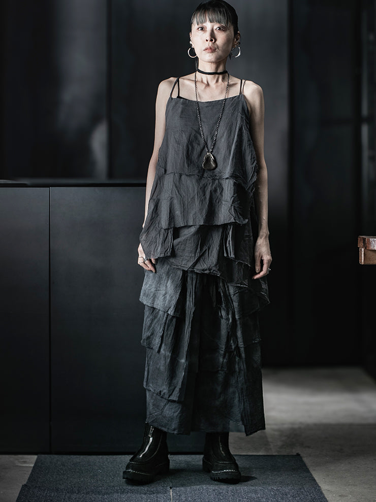 ATELIER SUPPAN<br>WOMENS Torn Skirt / E26-48