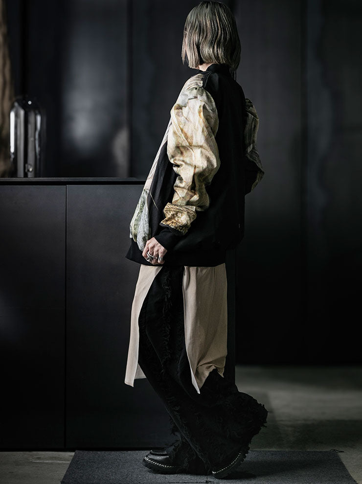 IA LONDON<br>WOMENS VICTORIA BOMBER JACKET / VICTORIAN APRON AND BLOUSE PRINT