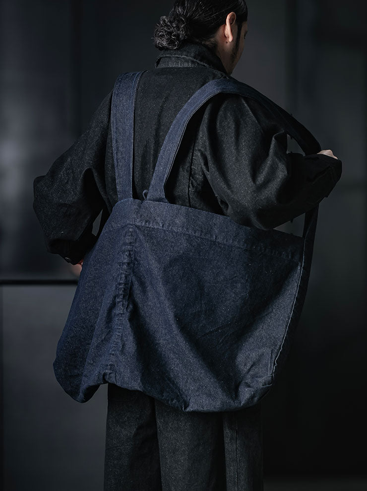 GATHERING<br>DOUBLE BAG / INDIGO