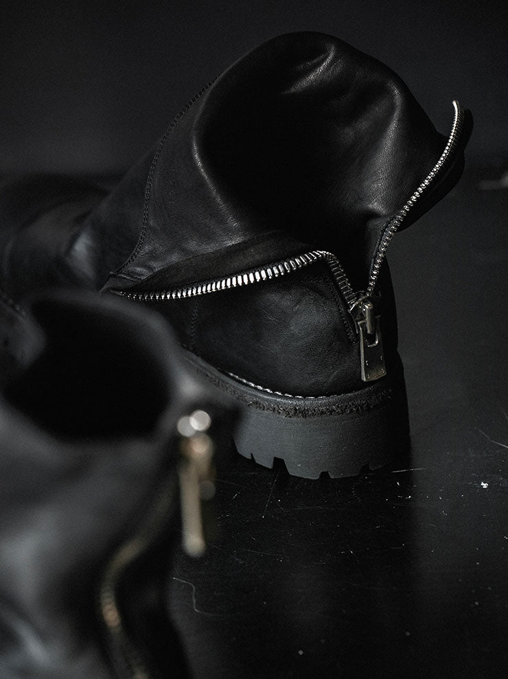 GUIDI<br>MENS バックジップブーツ 796V BLKT / HORSE FULL GRAIN