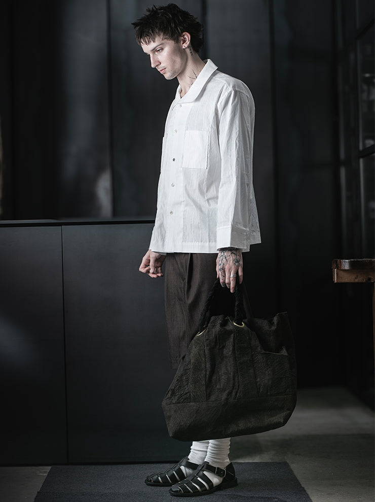 MONAD<br>Bray Over-shirt / White
