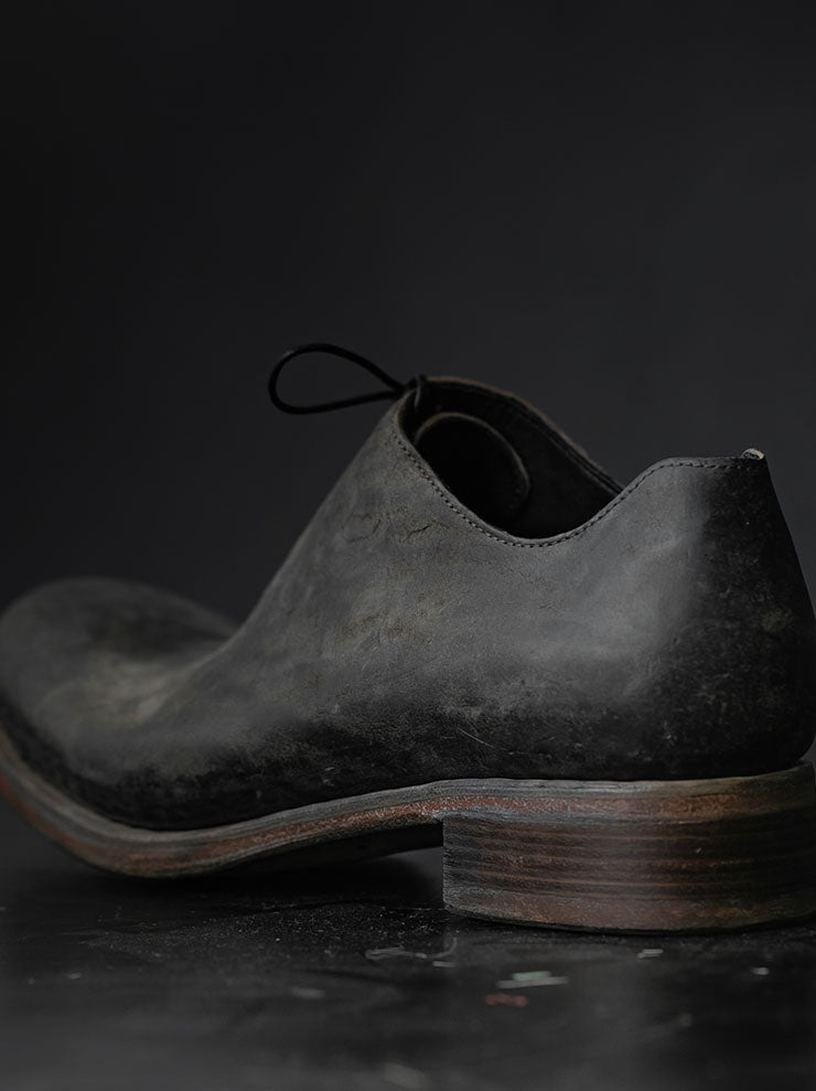 EMATYTE<br />MENS Horse Leather Culatta Reverse Shoes / Grey R