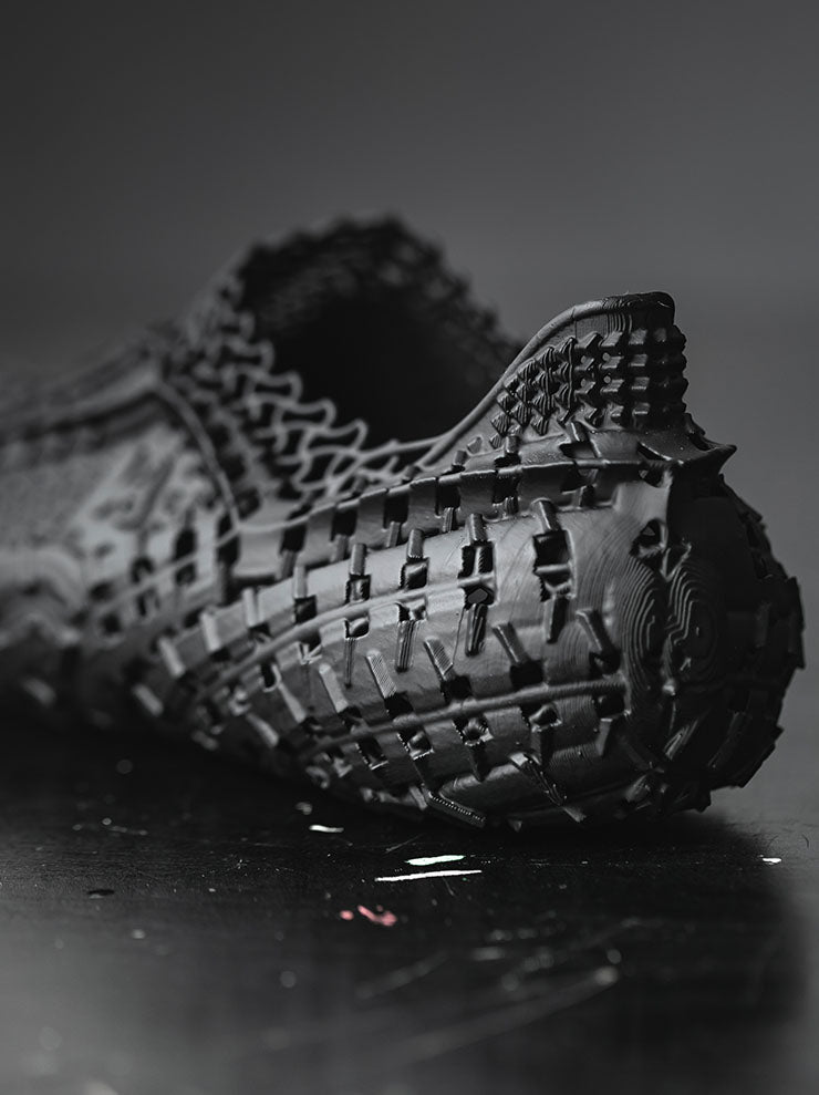 OUTBREAK LAB<br>MENS Barefoot 3D printed indoor training shoes / BLACK