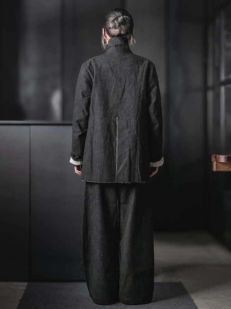 WRIGHT + DOYLE<br>UNISEX フロントプリーツトラウザー / ALGA GREEN