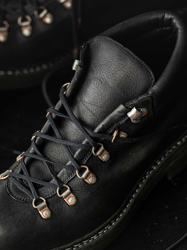 GUIDI<br>MENS ハイキングシューズ SOLE RUBBER 190M BLKT / CALF FULL GRAIN